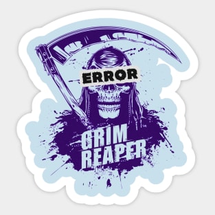 grim reaper error! Sticker